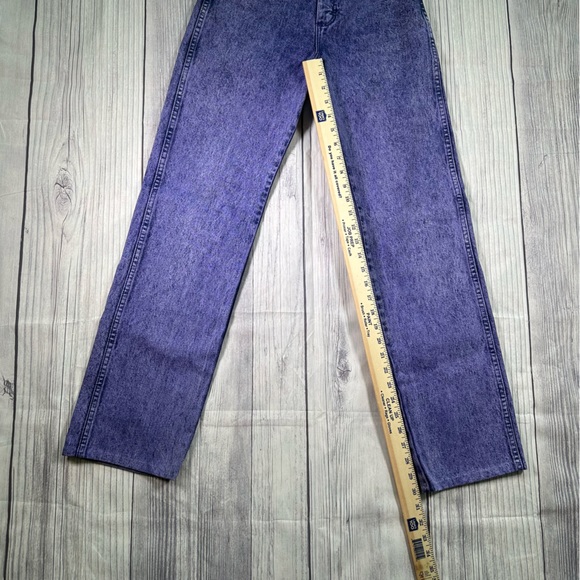 Vintage Wrangler Purple Acid Wash Denim Jean - Picture 4 of 7